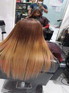 ladies hair services